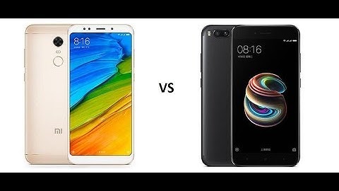 Redmi 5 plus vs xiaomi A1 speed test