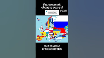 Top comment Changes Europe part 5 #geography #mapping #europe #flagmap #topcomment