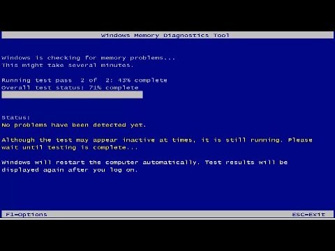 How to Run Memory Diagnostics Tool in Windows 7