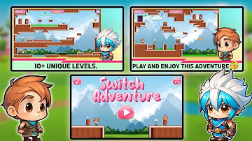 Switch Adventure || Construct 3 Game Template || Source code