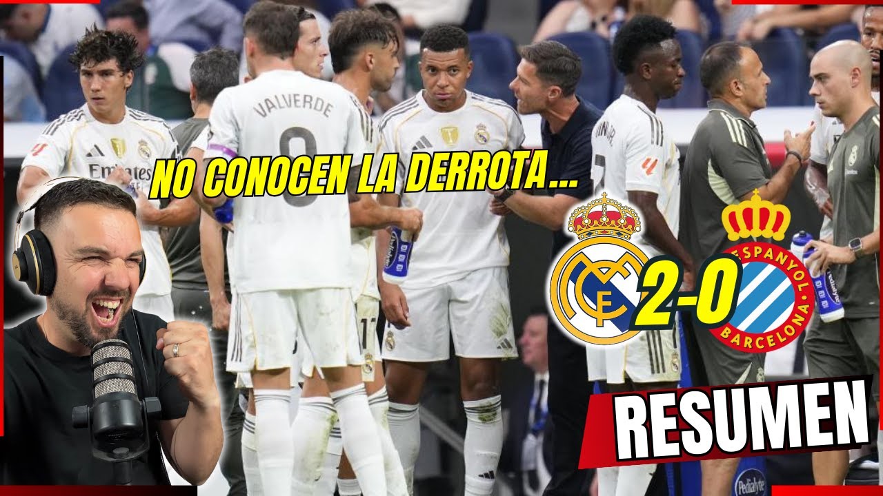 INVICTOS 🚨 Mbappé marca y el Madrid gana 2-0 al Espanyol en LaLiga ⚽ ...