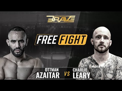 FREE MMA Fight | Ottman Azaitar vs Charlie Leary | BRAVE CF 4