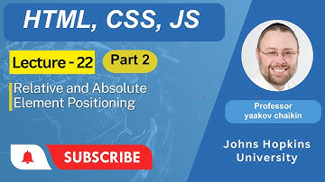 Lecture #22 || Part(2):  Positioning Elements by Floating : web development tutorials