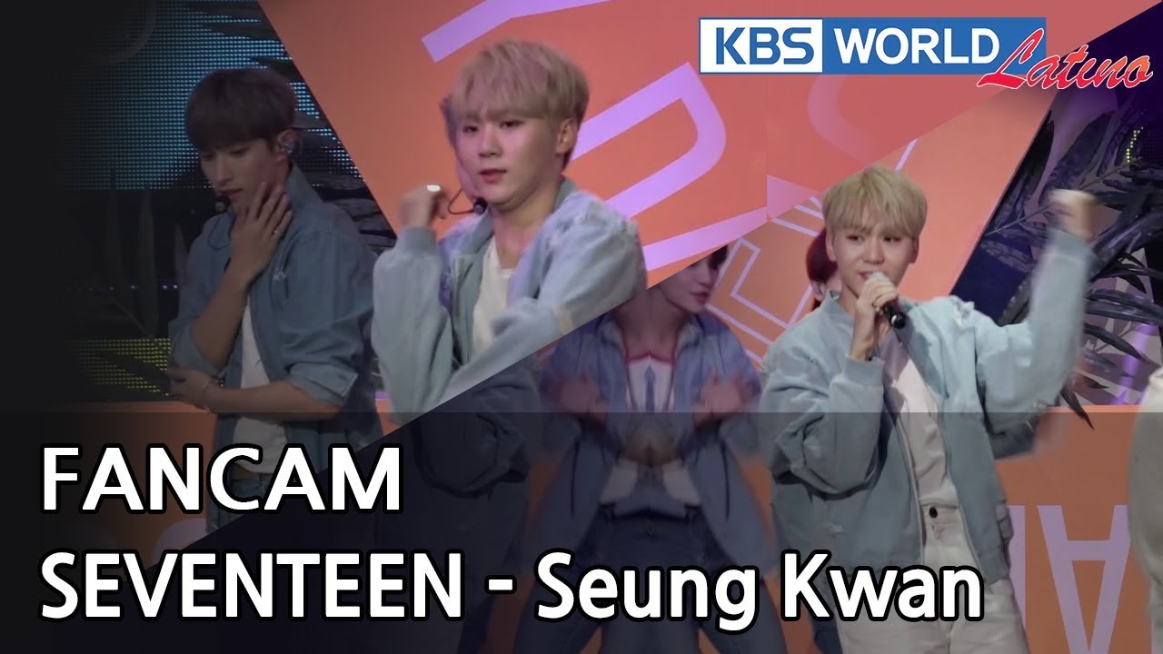 [FOCUSED] SEVENTEEN's SEUNGKWAN - Oh My! [Music Bank / 2018.07.20] mingyu instagram