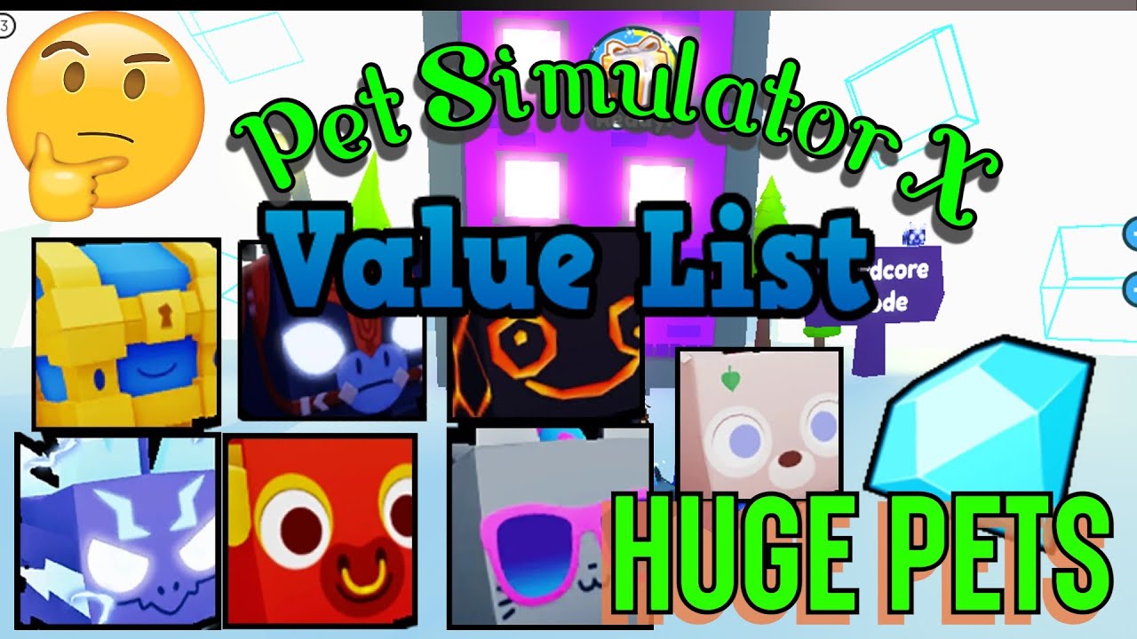 Pet Simulator X Secret Pet Value List (2023) Best Secrets