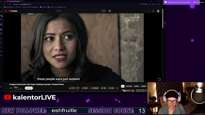 Kalenator Twitch VOD - watching Drugged & Butchered: How Organ Traffickers Operate (VICE) | REACTING