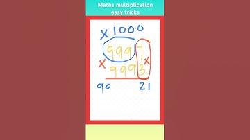 Maths multiplication easy tricks #techpandian #youtubeshorts #shortvideo #shorts #maths