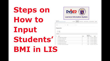 Steps on How to Input Students