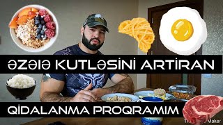 Əzələ Böyüdən Qidalar Qidalanma Proqramı Sağlam Qidalanma Kökəlmək