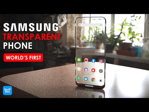 Samsung Transparent Phone - 7 Years in Making