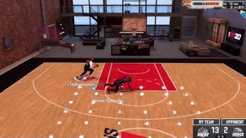 NBA2K20 1v1 Against My Friend And A Half 2v2 Clip