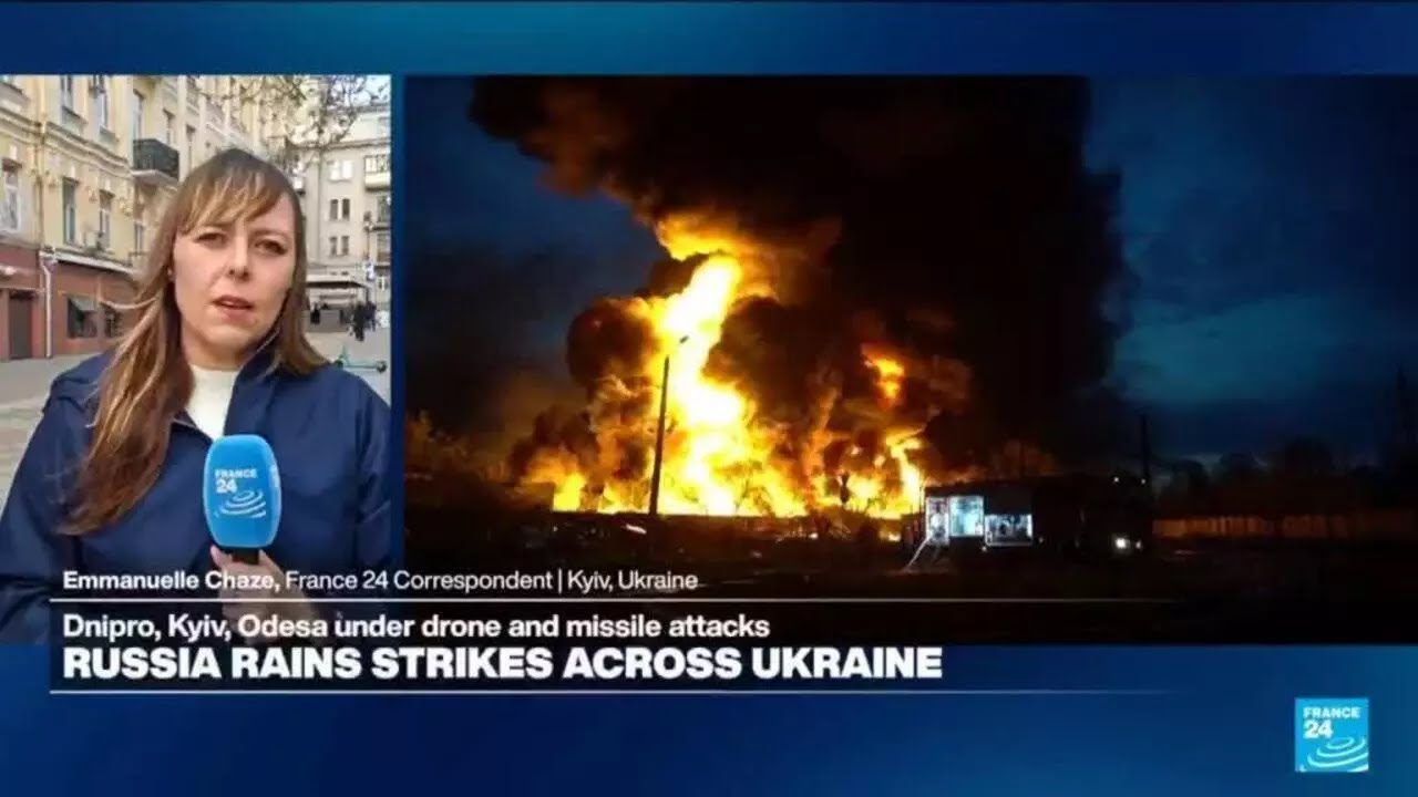 Russia pounds Kyiv, other Ukrainian cities, killing dozens • FRANCE 24 English