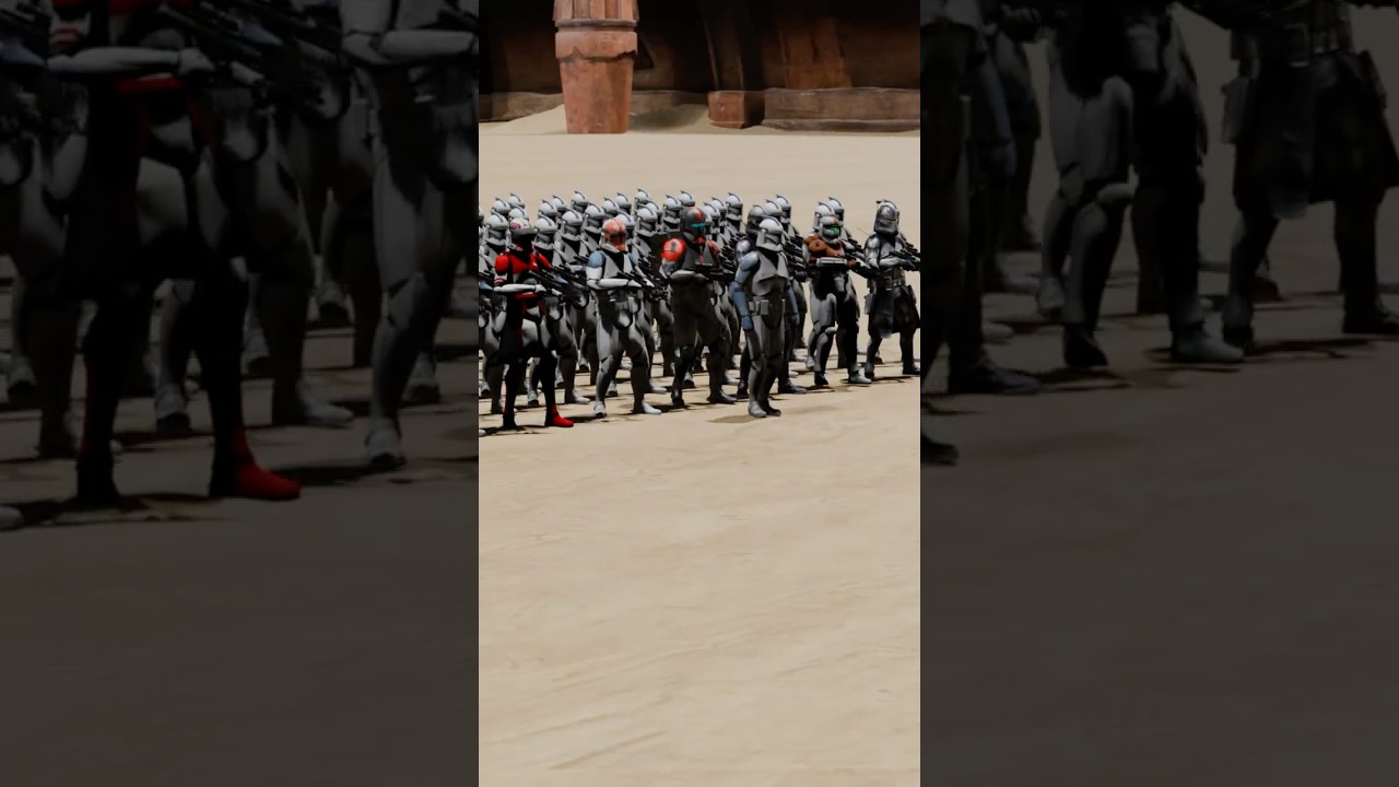 The Clone Army Keeps Growing – Day 5 #shorts#starwars#clonetrooper#starwarsshort#clonearmy#clonewars