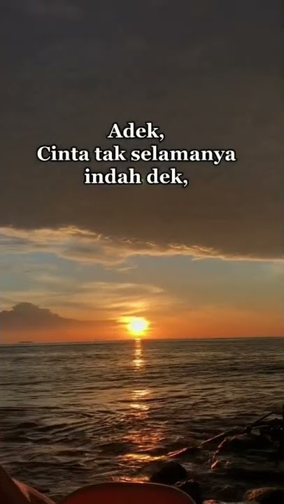 Adek, 💛 tak slamanya indah dek, terkadang cinta ada yg mbuat luka 😂 #shorts #cinta #youtubeshorts