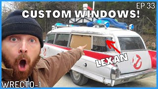 Making CUSTOM Lexan Windows For My ECTO-1!   (ECTO-1 BUILD: EP 33)