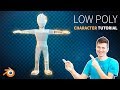 How to Create a Low Poly Character in Blender 2.8