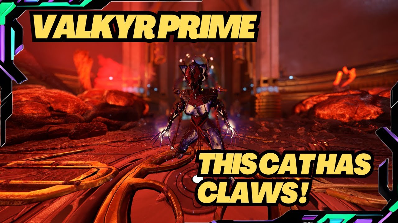 Warframe | Valkyr Prime Build | Her Rework Is Great - YouTube