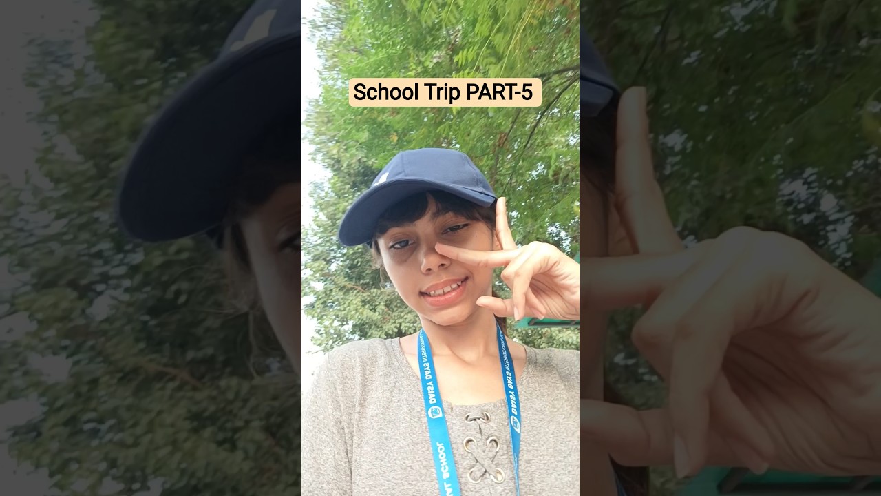 My School Trip 🚌 Vlog PART-5 / Divya Ghamu Saran / How do I vlog my trip? #shorts #tourvlog