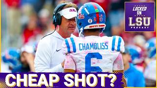 Celebrity Did Trinidad Chambliss JUST DISS Lane Kiffin? 👀 LSU-Ole Miss Just Got PERSONAL Wealth
