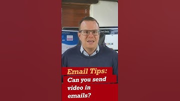 Can you send video in emails?