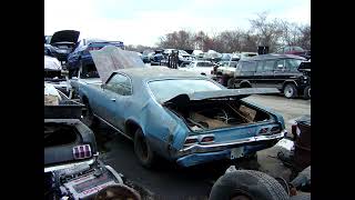 What were these cars doing in a Long Island wrecking yard in 2003? #mopar #mustang #chevrolet