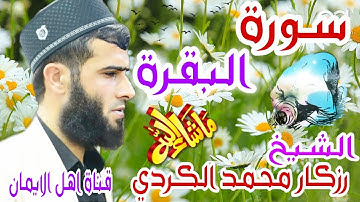 سورة البقرة كاملة بصوت الشيخ رزكار محمد الكرديsurat albaqarat kamil alshaykh rizkar muhamad alkurdii