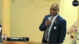 Boaz Ogeto's brother emotional Tribute during memorial service @Montenzuma Monalisa Funeral home.