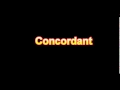 What Is The Definition Of Concordant - Medical Dictionary Free Online