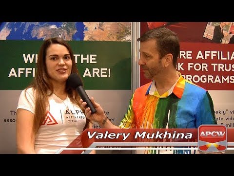 J. Todd catches up with affiliate manager Valery Mukhina at the London Affiliate Conference to discuss the Alpha Affiliates program. 