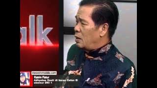 Orang Lurus & Jujur Sulit Jadi Gubernur di Jakarta (Kata Anton Medan)