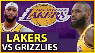 🔥LAKERS continuan la BUENA RACHA con el REGRESO de LEBRON | LAKERS vs GRIZZLIES 🏀 NBA en ESPAÑOL