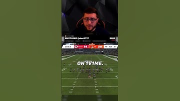 Alex3727 makes a HUGE play in a $600 Madden 23 match on 1v1Me to win the game! | SHORTS