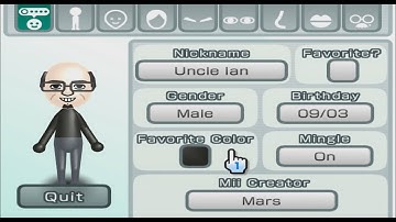 Uncle Ian - Alvin and The Chipmunks - Mii 1179