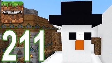 Minecraft: PE - Gameplay Walkthrough Part 211 - Find The Button: Christmas (iOS, Android)