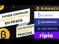 ¡Dónde Comprar Bitcoin Y Criptomonedas En Pesos Argentinos! Los Mejores Sitios Y Al Mejor Precio!