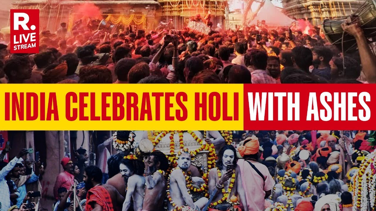 Holi Celebrations 2025 LIVE | People Play With Ashes At Manikarnika Ghat | Varanasi | Bhasma Holi