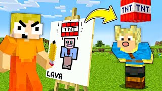 Hvad Jeg Tegner Sker I Minecraft Igen?