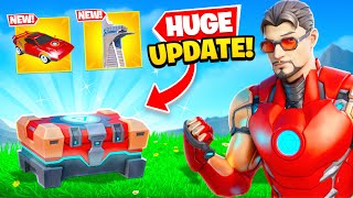 *NEW* BIGGEST UPDATE EVER in Fortnite! (New Mythics, Superhero Chests + MORE)