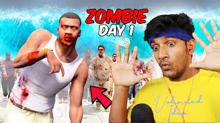 I Survived 100 DAYS in ZOMBIE ATTACK in GTA 5 - Sharp Tamil Gaming