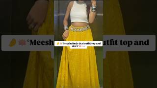 meeshofinds desi outfit🤌🪷#meeshofinds #meesho #desioutfits #outfit #fashion #outfitideas #skirttop