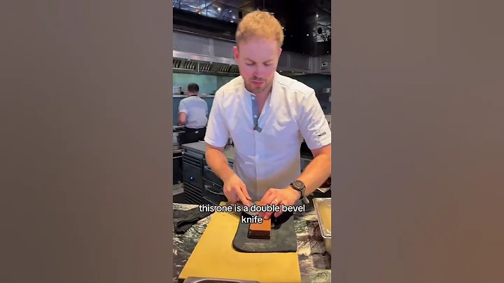 How to Sharpen a Chefs Knife With a Whetstone 🔪 #shorts #chef