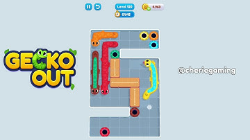 Gecko Out Level 120 Solution Walkthrough