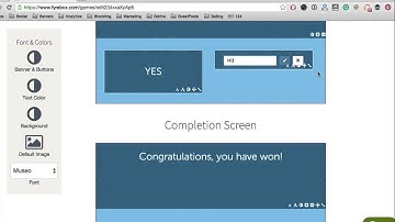 Fyrebox Quiz Maker : How to Customise the Look & Feel of your Quiz