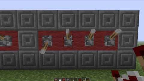 Minecraft: How to make a simple combination lock