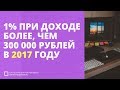 ИП и 1% при доходе более, чем 300 000 руб в 2017 году