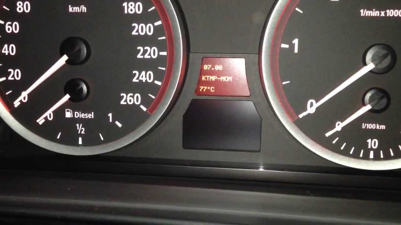 Test Temperatura Motor BMW E60 YouTube
