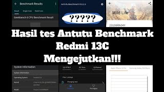 Hasil Tes Antutu Redmi 13C Setelah Update ke HyperOS!! Ini HASILNYA