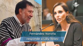 No pidas disculpas, retírate del Senado: Fernández Noroña a Lilly Téllez