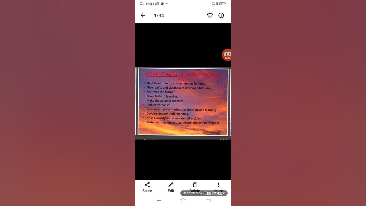 Advantages of audio visual aids YouTube