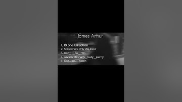 Lagu James Arthur terbaik 2023 ll James Arthur full album 2023 cocok buat yang lagi sadvibes